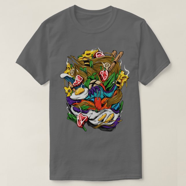 T-shirt Nourriture japonaise2 (Design devant)