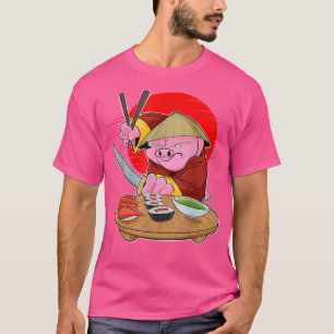T-shirt Nourriture japonaise I Maki Lover I Samurai Sushi
