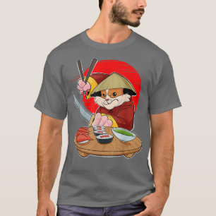 T-shirt Nourriture japonaise I Maki Lover I Samurai Sushi