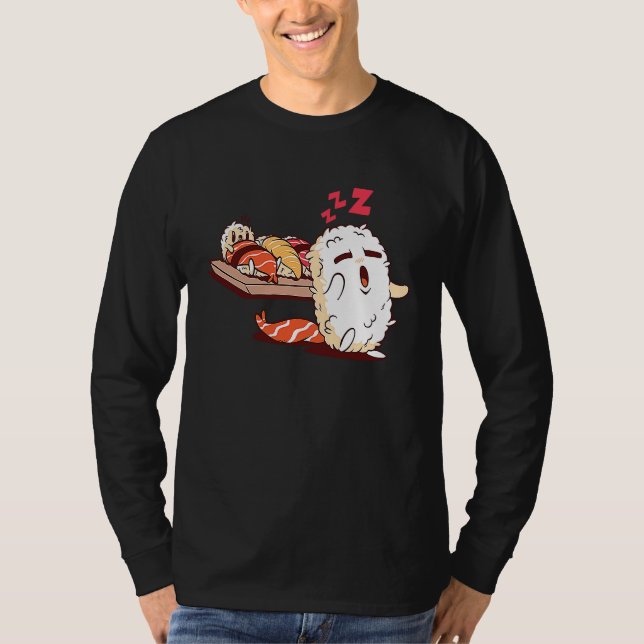 T-shirt Nourriture japonaise Sushi (Devant)