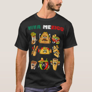 T-shirt Nourriture Mexicaine