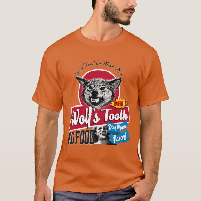 T-shirt Nourriture pour chiens Wolfsooth saveur Dirty Hipp (Devant)