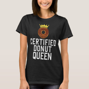 T-shirt Nourriture Queen Donut Certifiée 1