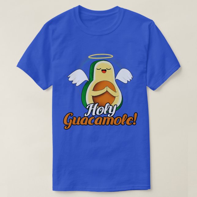 T-shirt Nourriture Saint Guacamole Avocado (Design devant)
