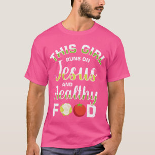 T-shirt Nourriture végétarienne végane Nutritionniste régi