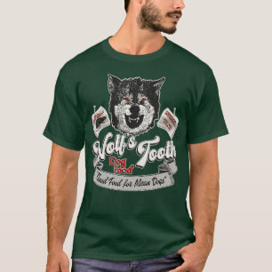 T-shirt Nourriture Wolfs Tooth Dog