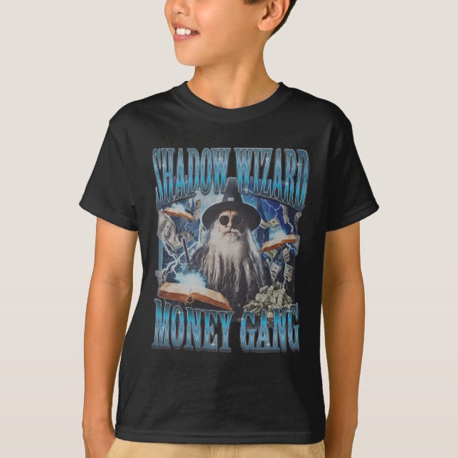 T-shirt Nous aimons Casting Spells Shadow Wizard Gang Meme (Devant)