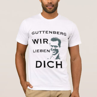 T-SHIRT NOUS AIMONS GUTTENBERG TE