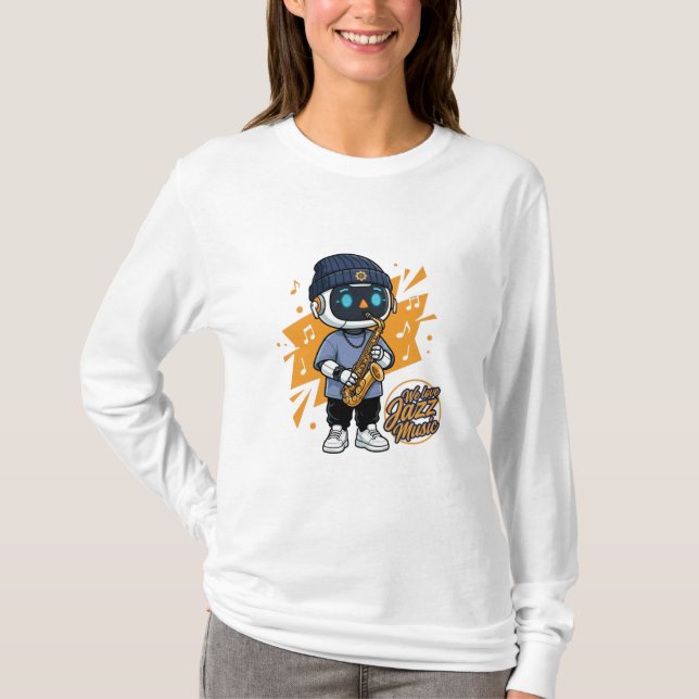 T-shirt Nous aimons le Jazz (Devant)