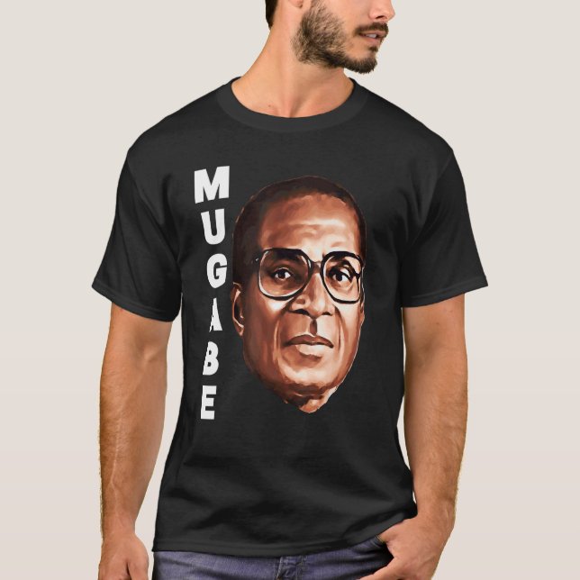 T-shirt Nous aimons Robert Mugabe (Devant)