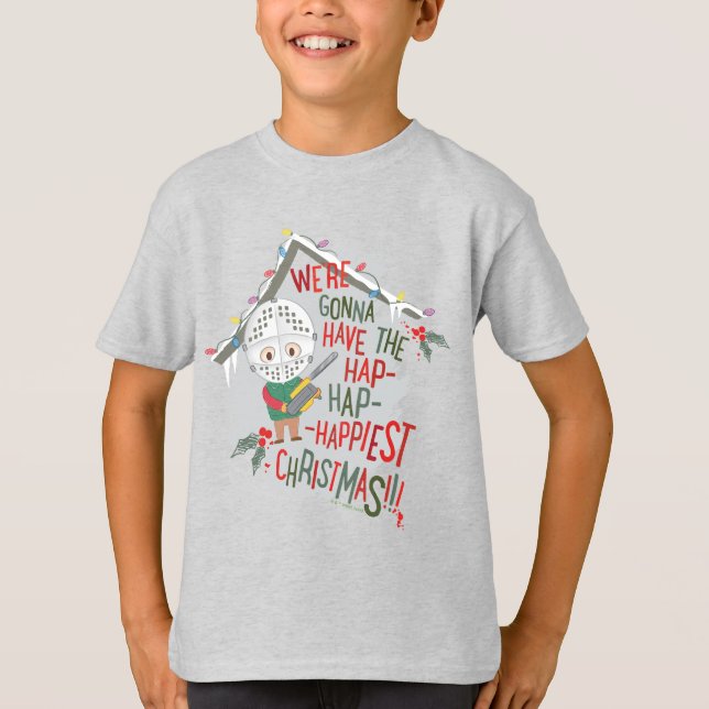 T-shirt Nous allons avoir le Noël le plus heureux (Devant)