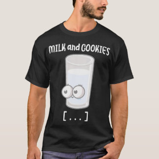 T-shirt Nous Allons Comme Du Lait Et Des Cookies Ensemble 