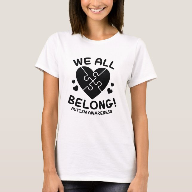 T-shirt Nous appartenons tous (Devant)