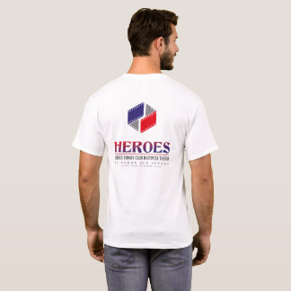 T-SHIRT NOUS AVONS BESOIN DE HÉROS !