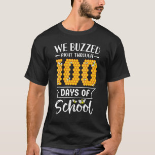 T-shirt Nous Avons Bouzé Tout Au Long De 100 Jours D'École