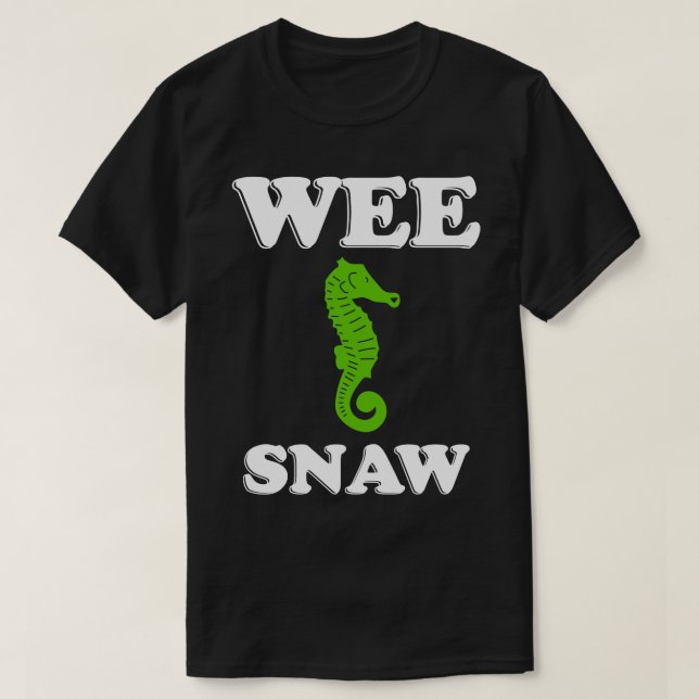 T-shirt Nous avons coupé l'hippocampe (Design devant)