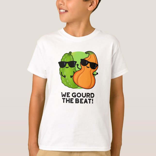 T-shirt Nous Avons Gourdi Le Beat Funny Veggie Pun (Devant)