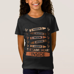 T-Shirt Nous Avons Le Même Coeur Dans L'Histoire Enfants N