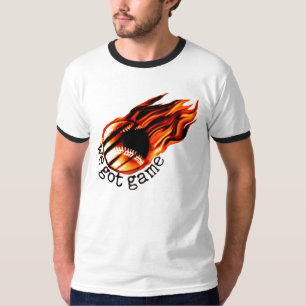 T-shirt Nous avons obtenu le jeu avec le base-ball