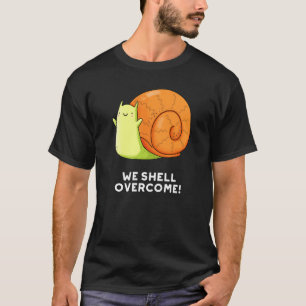 T-shirt Nous avons surmonté un drôle de jeu de pistolet po