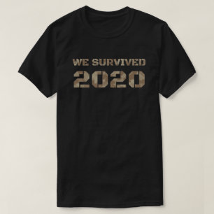 T-shirt Nous avons survécu 2020