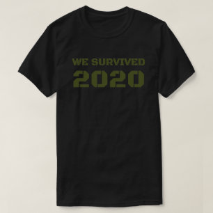 T-shirt Nous avons survécu 2020