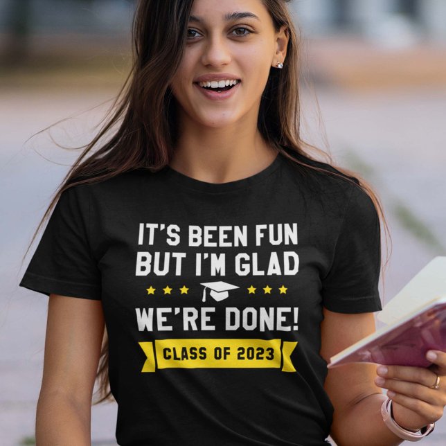 T-shirt Nous avons terminé la classe de 2023 (Créateur téléchargé)