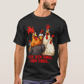 T-shirt Nous Avons Vu Des Choses... Des Choses De Ferme Dr
