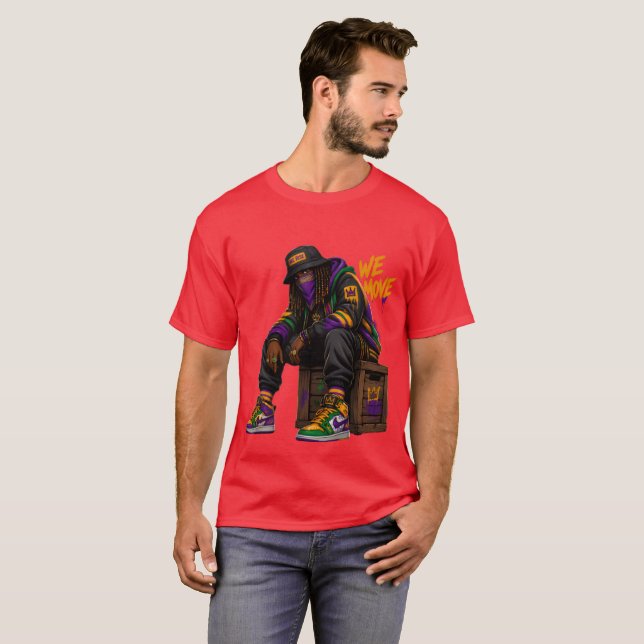 T-shirt Nous Bougeons (Devant entier)