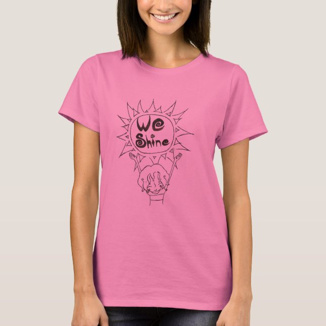 T-shirt Nous brillons (Devant)