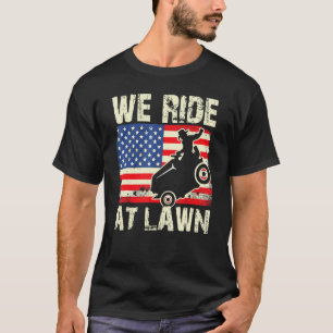 T-shirt Nous Circulons Au Jardin De La Pelouse Moulin De P