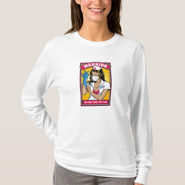T-shirt Nous combattons ce que vous craignez (Devant)