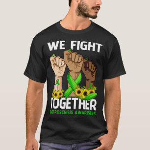 T-shirt Nous combattons ensemble la conscience de la GASTR