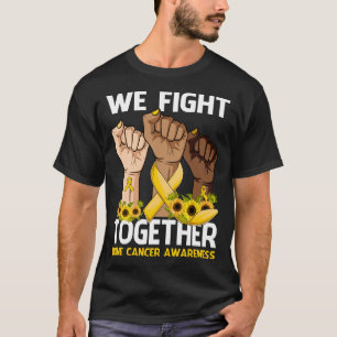 T-shirt Nous combattons ensemble SENSIBILISATION AU CANCER