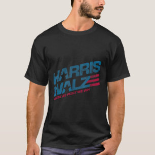 T-shirt Nous combattons Nous Gagnons Kamala Harris Chat La