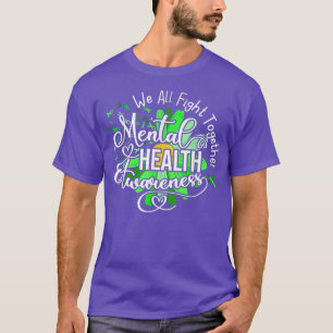 T-shirt Nous combattons tous ensemble Gree de sensibilisat