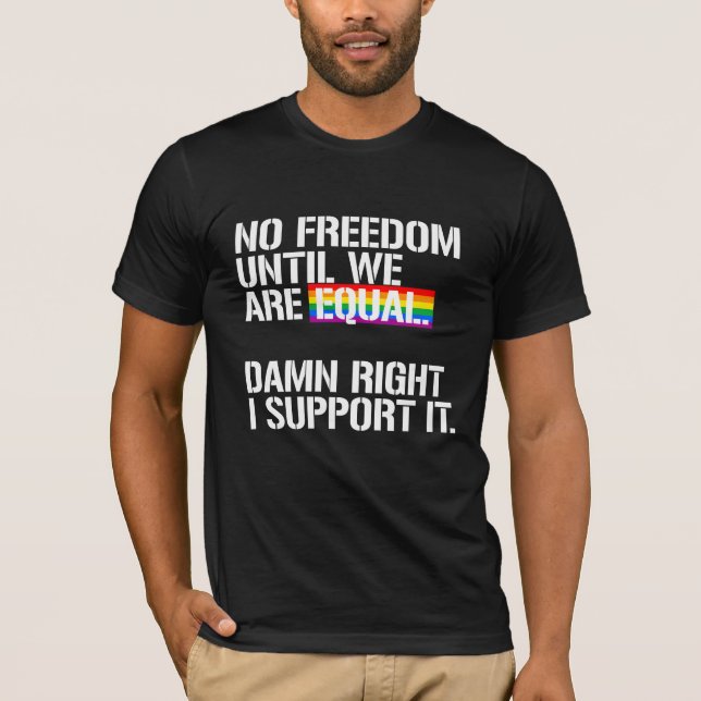 T-shirt Nous comptons (Devant)