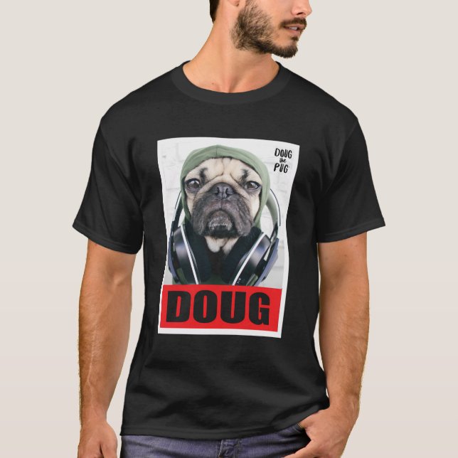 T-shirt Nous Doug Le Carlin Casque 01 (Devant)