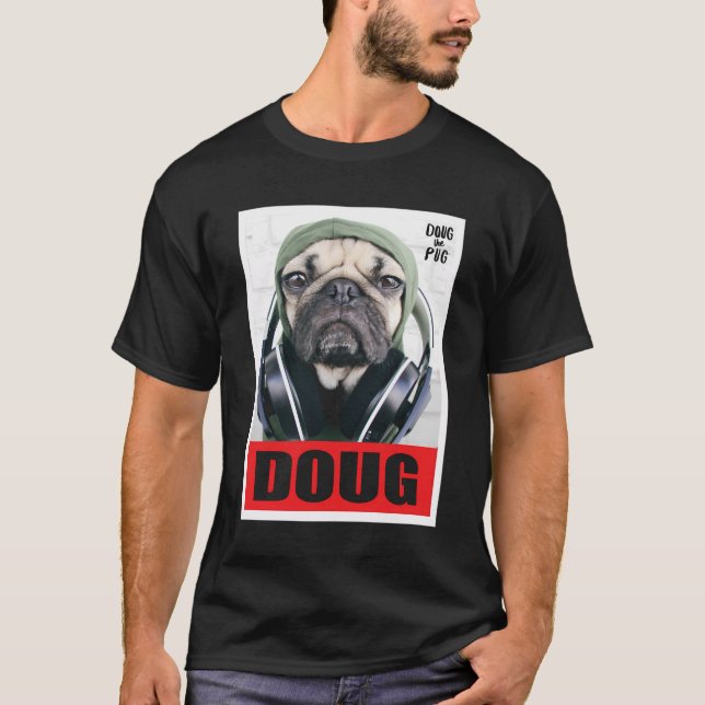 T-shirt Nous Doug Le Carlin Casque 01 (Devant)