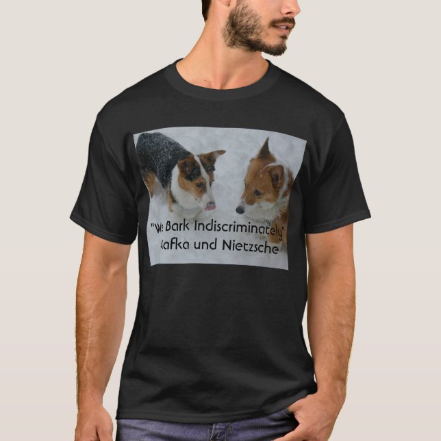 T-shirt Nous écorçons aléatoirement (Devant)