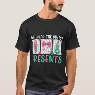 T-shirt Nous emballons les cadeaux les plus mignons Travai