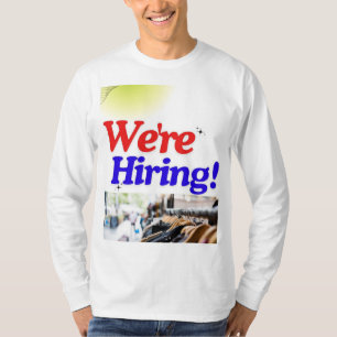 T-shirt Nous Embauchons !