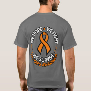 T-shirt Nous Espérons Combattre Nous Survivons...RSD/CRPS