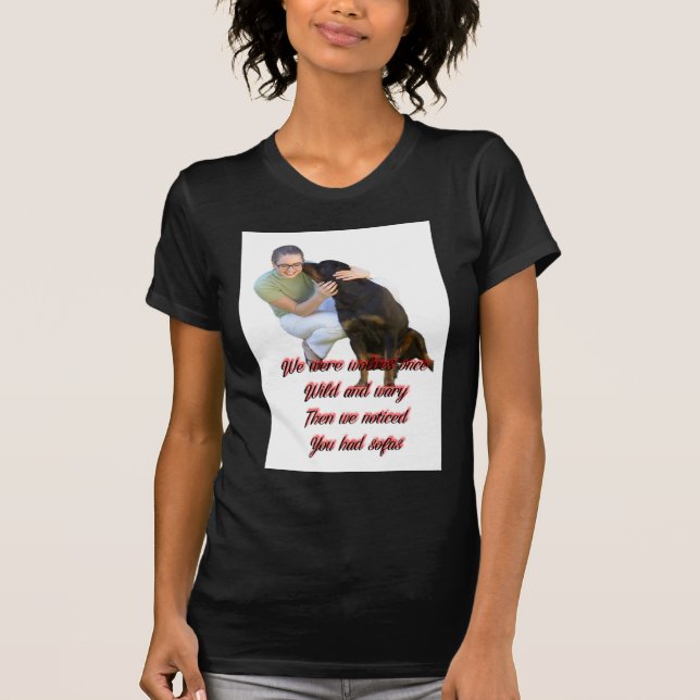 T-shirt Nous étions des loups par le passé (Devant)