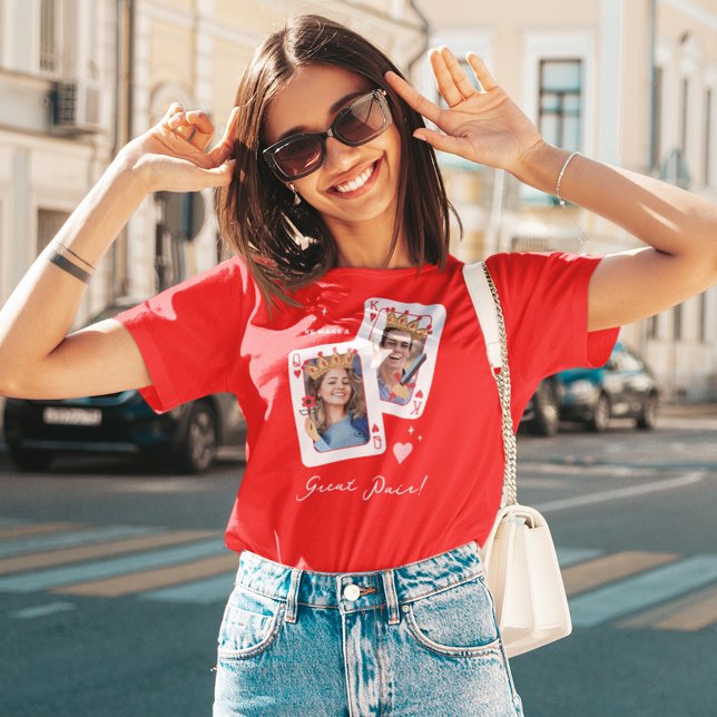 T-shirt Nous fabriquons une grande paire personnalisée pho (Créateur téléchargé)