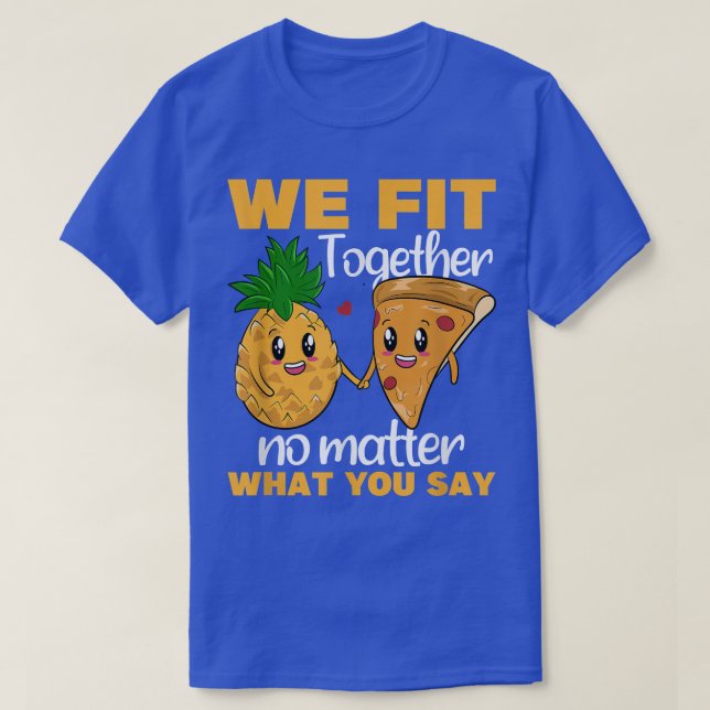 T-shirt Nous Faisons Ensemble Valentines Jour Pour Deux An (Design devant)