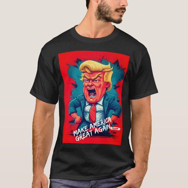 T-shirt Nous ferons de nouveau la grande chemise (Devant)