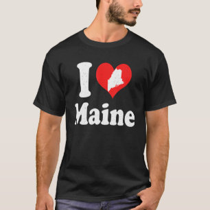 T-shirt Nous Fiers Citoyen Amérique Aimer État J'Coeur Mai