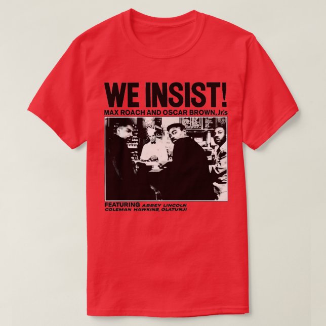 T-shirt Nous Insistons (Design devant)