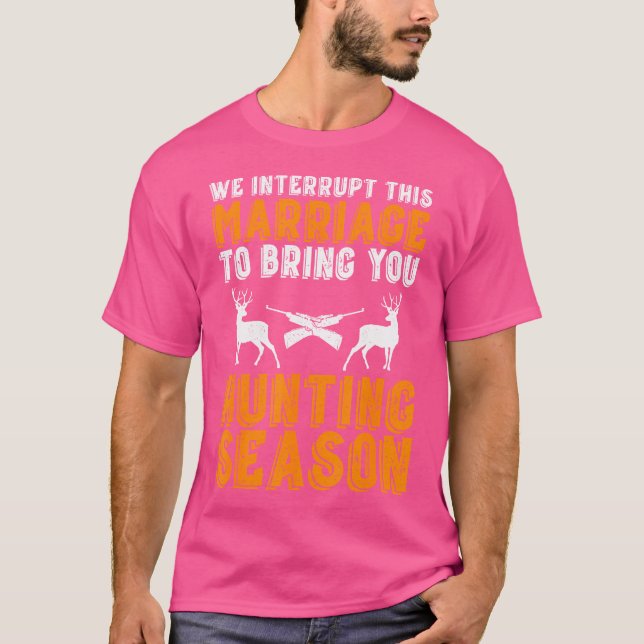 T-shirt Nous Interrompons Ce Mariage Pour Vous Amener À La (Devant)